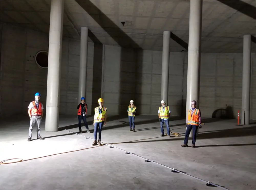 Underground workers